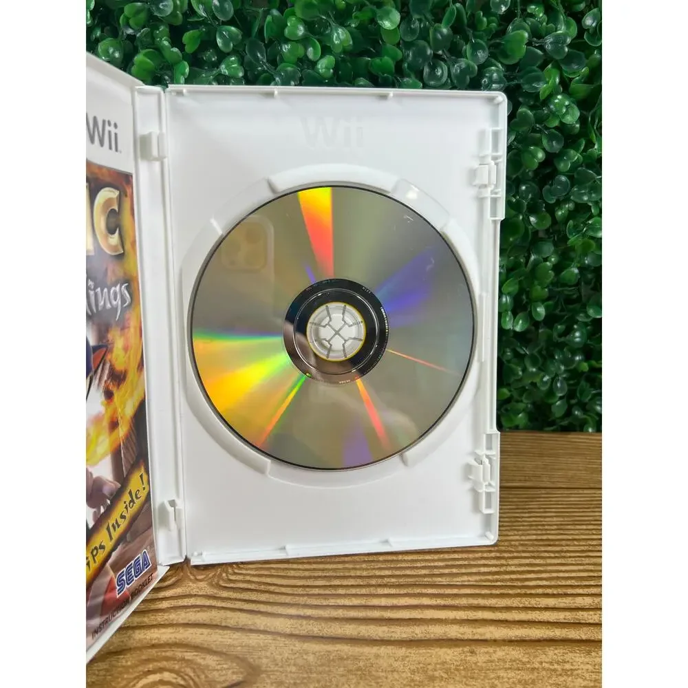 Sonic and the Secret Rings (Nintendo Wii) Complete CIB w/ Manual